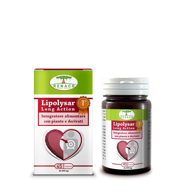 Lipolysar Long Action 45 Capsules 6 Pezzi