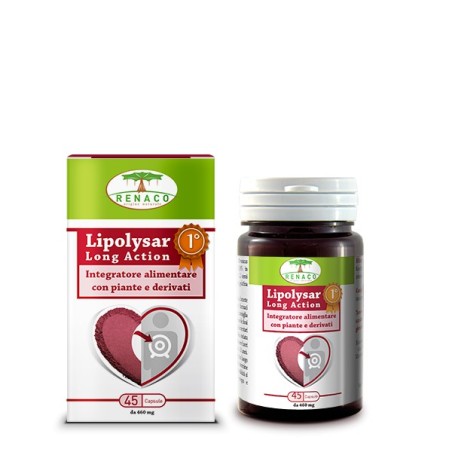 Lipolysar Long Action 45 Capsules 6 Pezzi