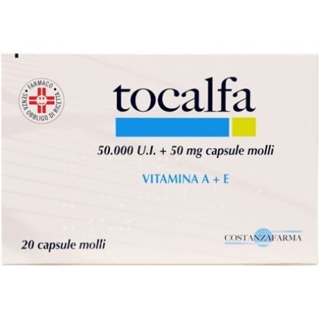 Tocalfa*20 Capsule Molli 50000ui