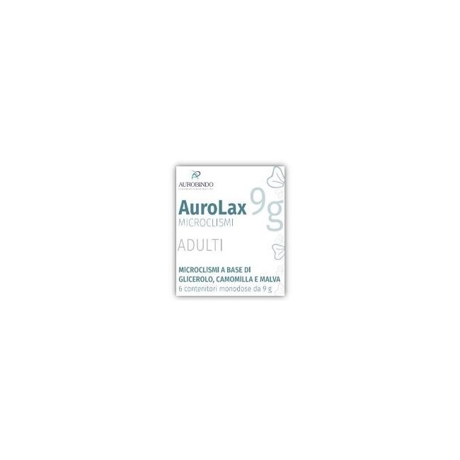 Aurobindo pharma Aurolax microclismi adulti 6 contenitori