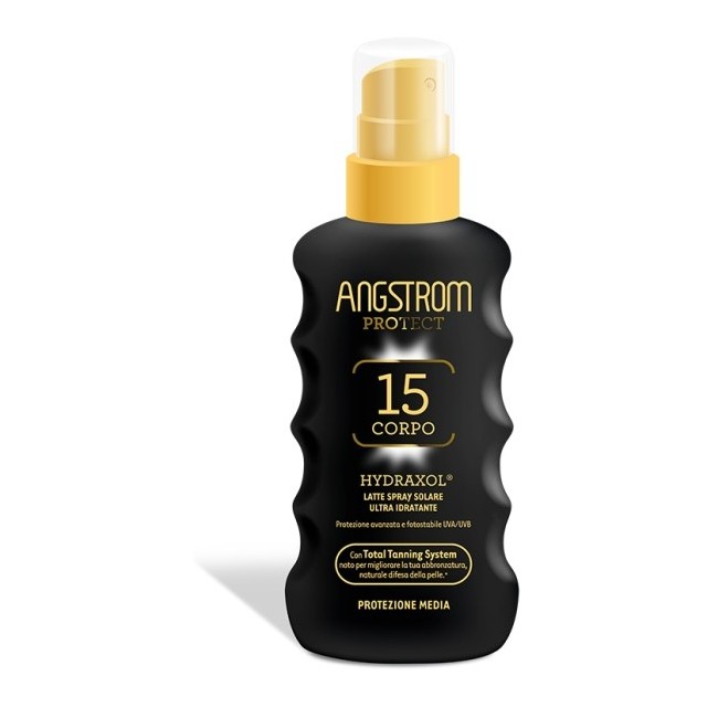 Angstrom Protect Hydraxol Protezione Solare Spray Corpo SPF 15 175 ml