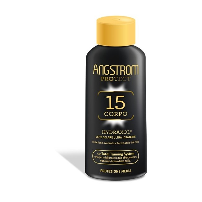 Angstrom Protect Hydraxol Latte Solare Ultra-idratante Corpo SPF 15 200 ml