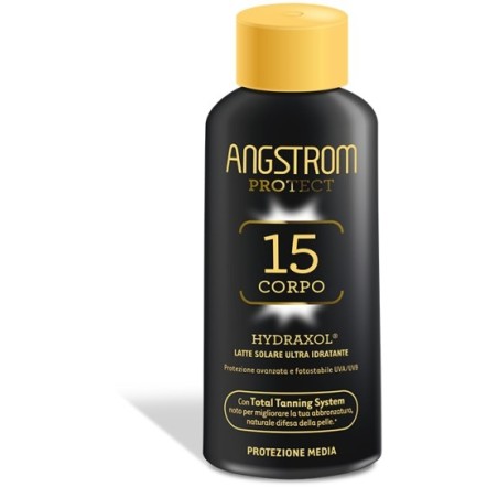 Angstrom Protect Hydraxol Latte Solare Ultra-idratante Corpo SPF 15 200 ml