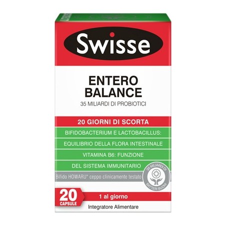 Swisse ultiboost entero balance integratore 20 capsule