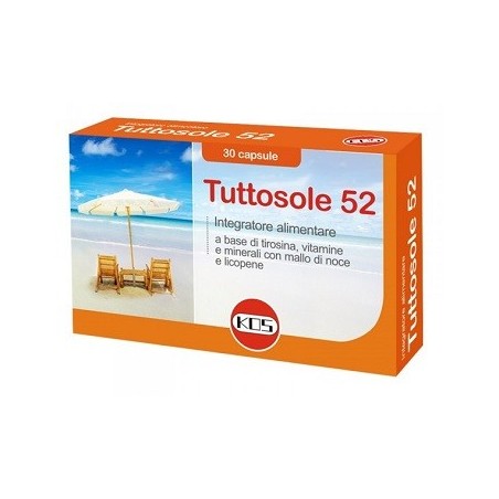 Tuttosole 52 30 capsule integratore abbronzante