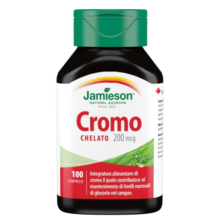 Jamieson cromo chelato 100 compresse