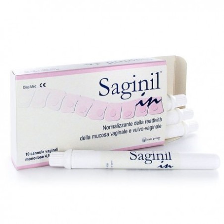 Saginil In Cannula Vaginale 4,5x10p