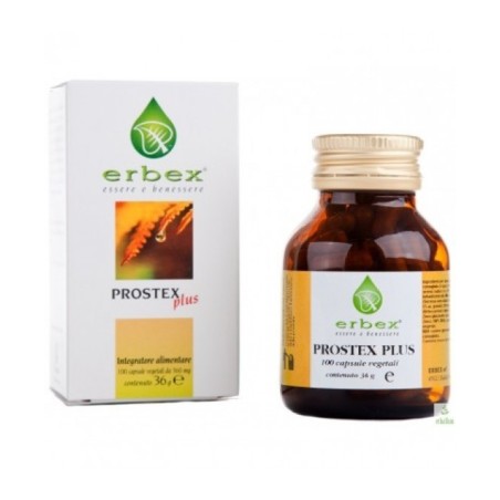 Erbex Prostex plus 100 capsule integratore per la prostata