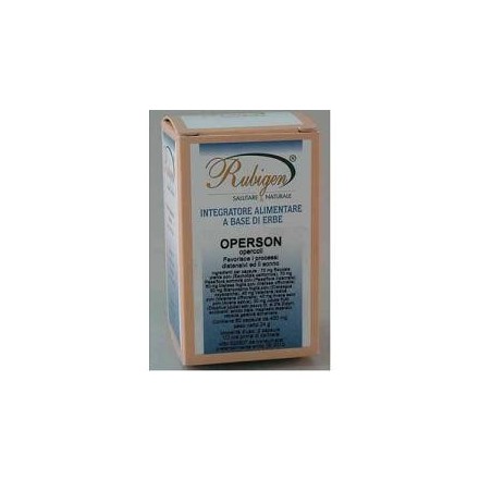 Rubigen operson 60 capsule integratore sonno e rilassamento