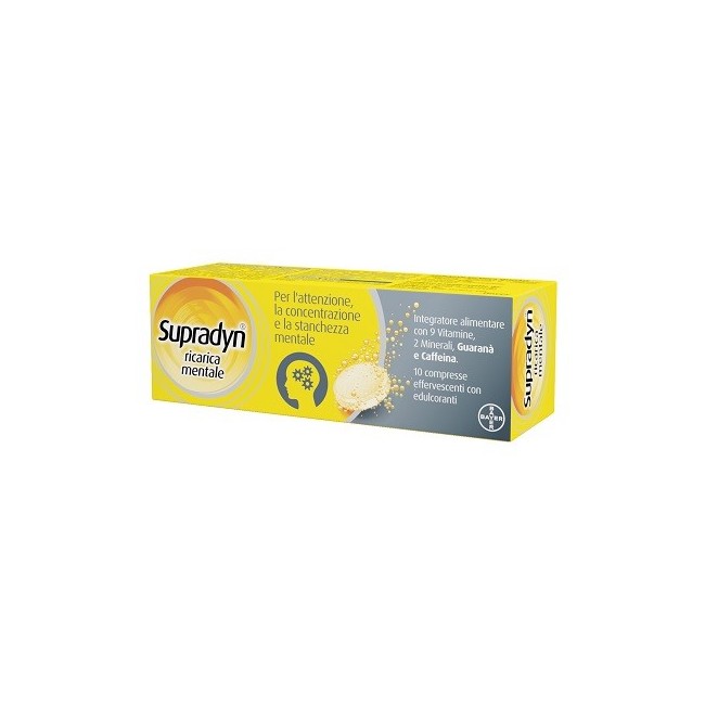 Supradyn ricarica mentale integratore 10 compresse