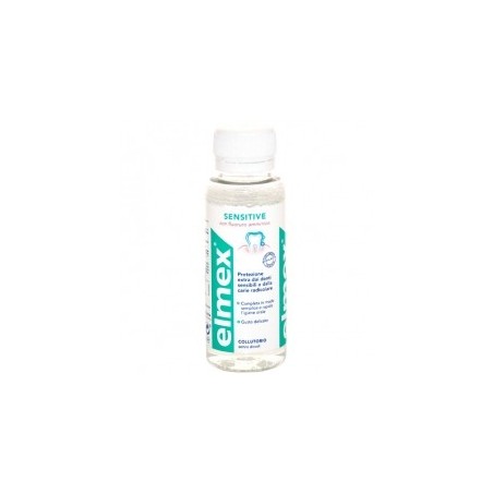 Elmex collutorio sensitive formato da viaggio 100 ml