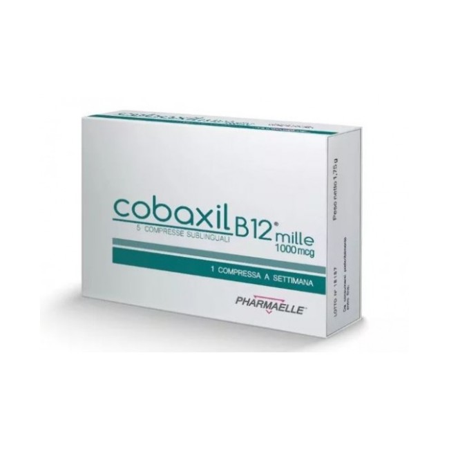 COBAXIL B12 1000 MCG 5 COMPRESSE SUBLINGUALI