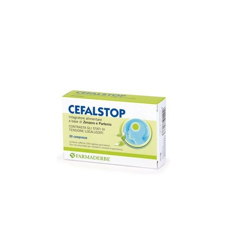 Cefalstop 2 blister x 15 compresse rimedio naturale per mal di testa