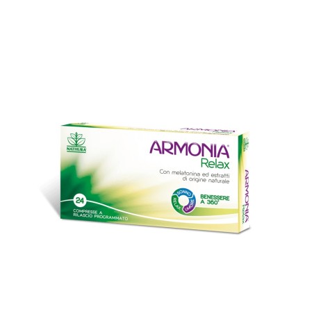 ARMONIA RELAX 1 MG A BASE DI MELATONINA 24 COMPRESSE