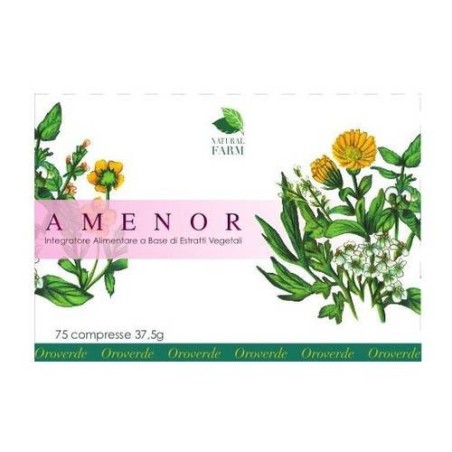 AMENOR 75 COMPRESSE 37,5 G