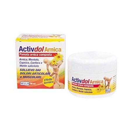 Activdol pomata arnica composta per dolori articolari 80 ml