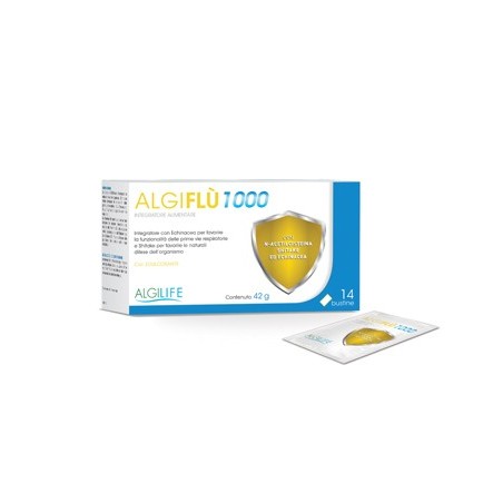 Algilife Algiflu' 1000 14 bustine per le difese immunitarie