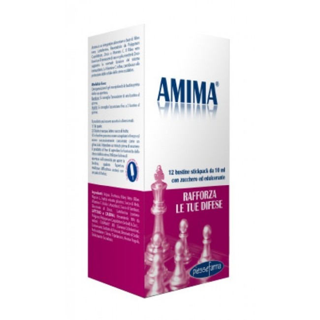 Amima 12 bustine integratore per le difese immunitarie