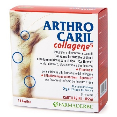 Arthrocaril collagene 14 bustine integratore per le articolazioni