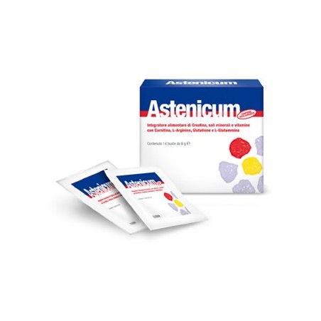 Astenicum 14 bustine integratore alimentare energetico