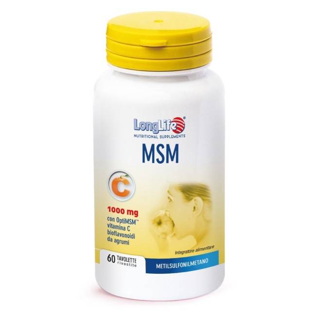 Longlife Msm 1000mg 60 Tavolette