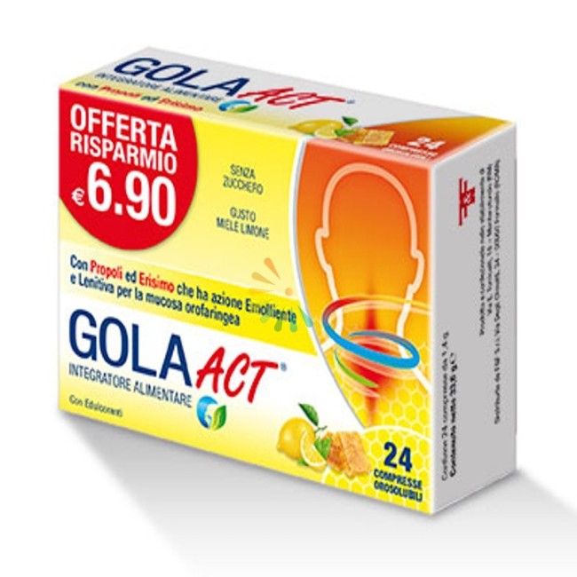 Gola act miele limone 