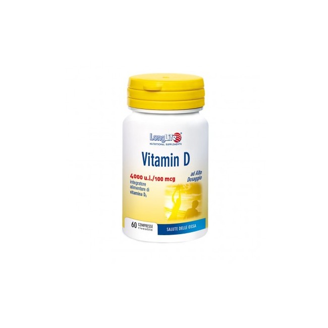 Longlife vitamin d 4000ui 60 compresse integratore alimentare