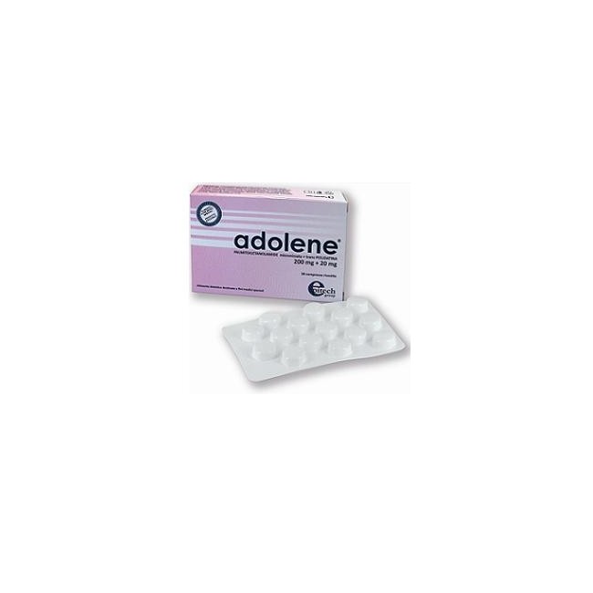 Adolene 200mg+20mg 30 Compresse