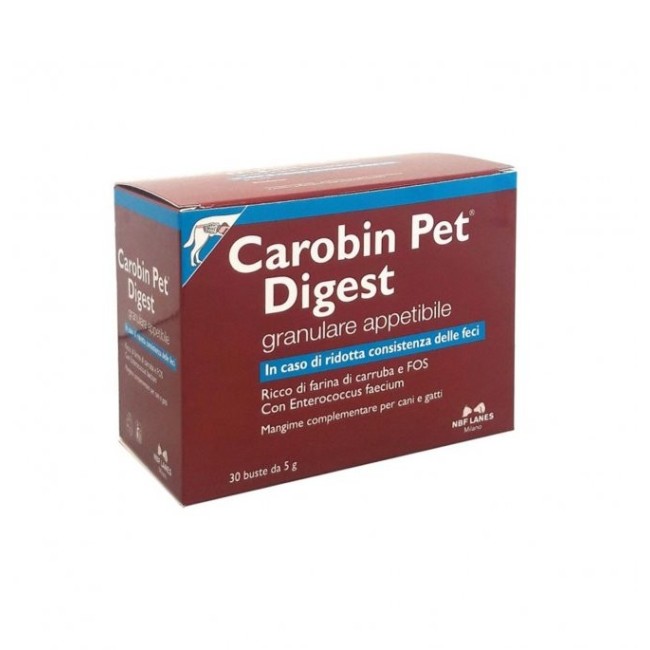 Carobin pet digest granulato 30 buste mangime complementare