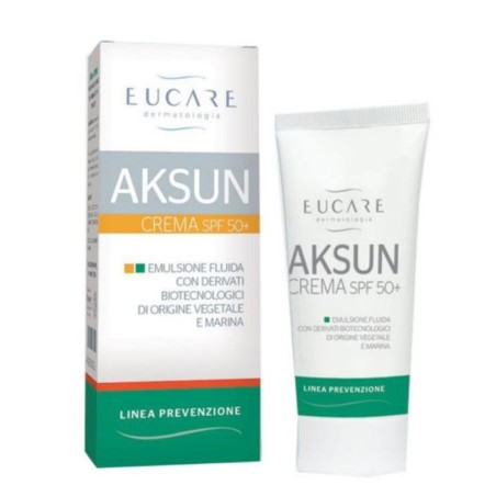 Eucare Aksun crema solare protezione Spf 50 50ml