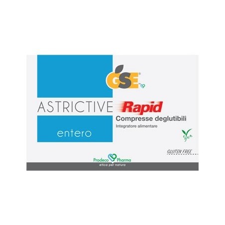 Gse entero astrictive rapid 24 compresse deglutibili