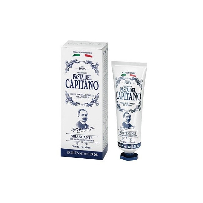 Pasta del capitano dentifricio sbiancante 25 ml