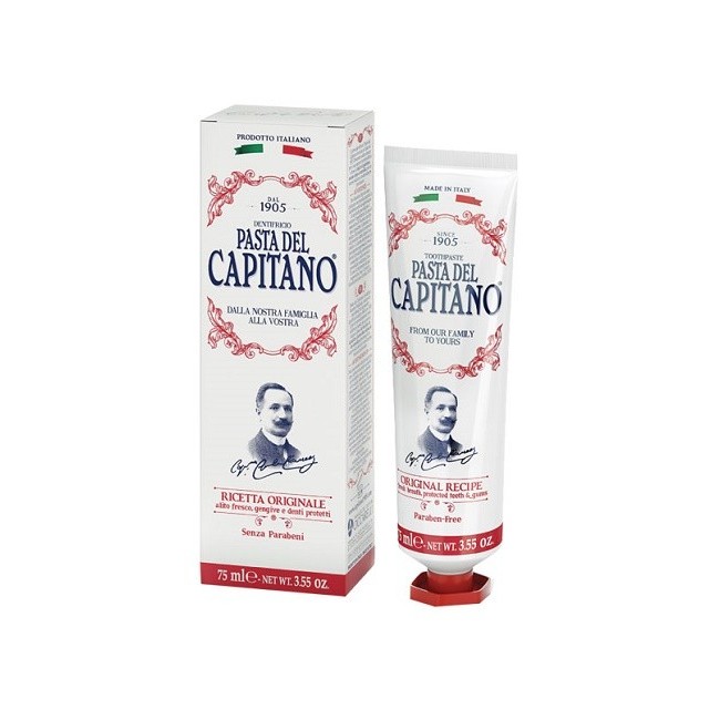 Pasta del Capitano dentifricio ricetta originale 