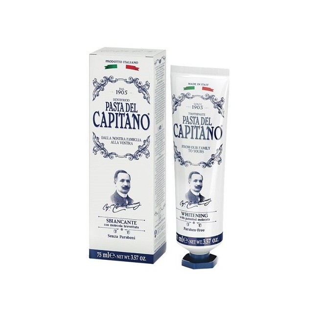 Pasta del Capitano dentifricio sbiancate 75 ml