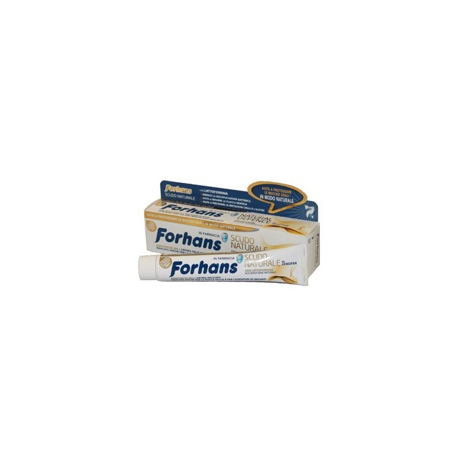 Forhans dentifricio scudo naturale protezione mucose orali 75 ml