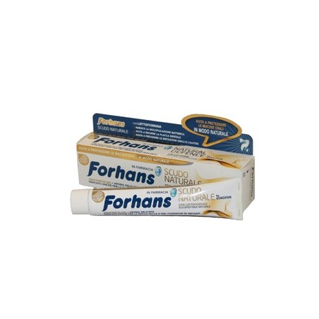 Forhans dentifricio scudo naturale protezione mucose orali 75 ml