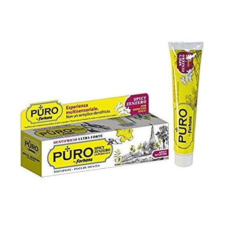 Forhans dentifricio puro spicy zenzero 75 ml