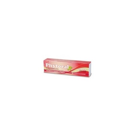 Phytoral dentifricio omeopatico limone fragola 75 ml