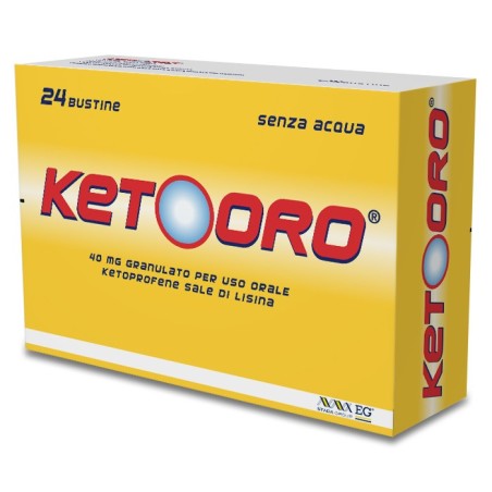 Ketooro 24 bustine 40mg 