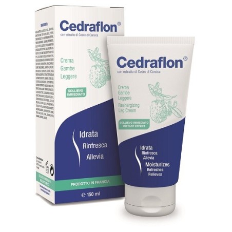 Cedraflon crema idratante e rinfrescante per le gambe 150 ml