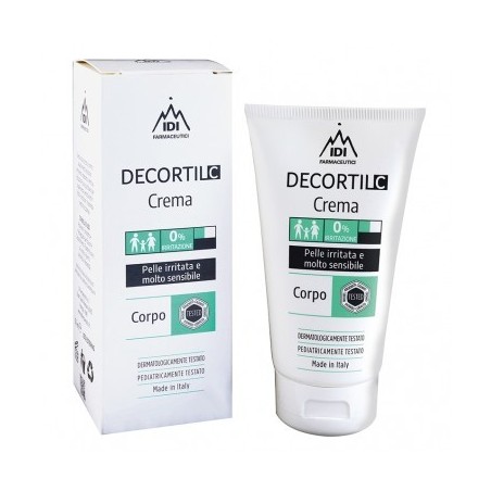 Decortil c crema corpo idratante e lenitiva 150 ml