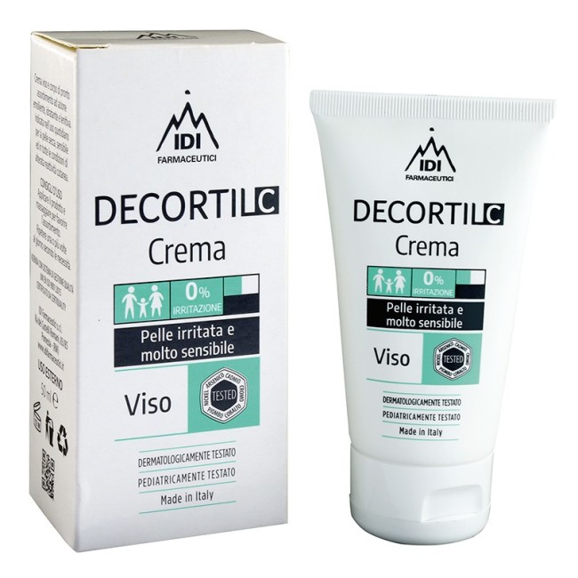 Decortil c crema viso idratante e lenitiva 50 ml