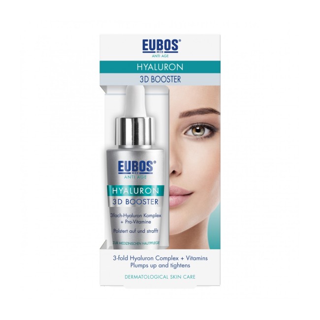 Eubos hyaluron booster crema con 3 acidi ialuronici 30 ml