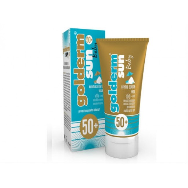 Golderm sun baby protezione solare spf 50+ crema viso 50 ml