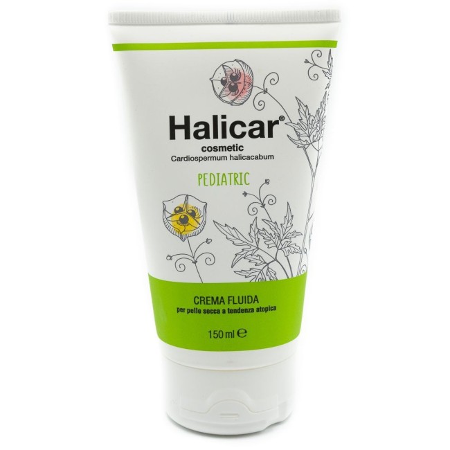 Halicar crema fluida pediatrica per pelle secca e prurito 150 ml