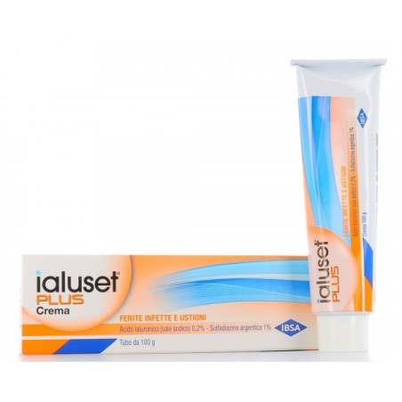 Ialuset plus crema medicazione cicatrizzante 100 g