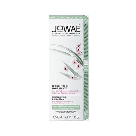 Jowae crema ricca idratante per pelle secca e sensibile 40 ml