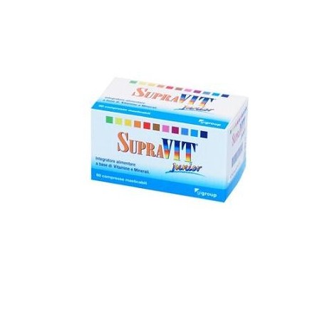 Supravit junior 60 compresse masticabili di vitamine per bambini