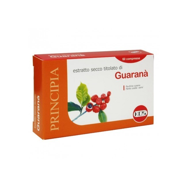 Kos Guarana' estratto secco 60 compresse integratore tonico