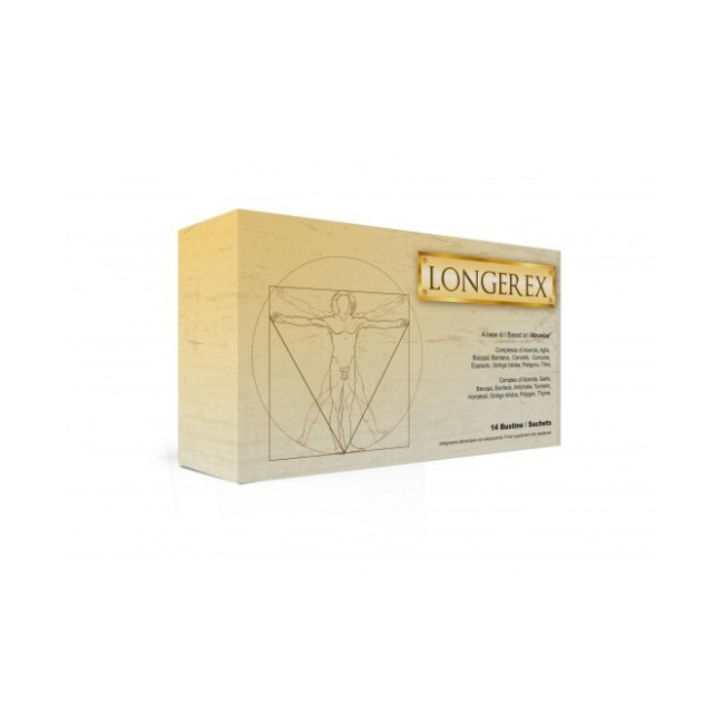 Longerex 30 bustine integratore alimentare antiossidante